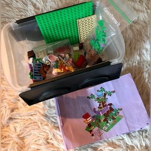 Incomplete LEGO Friends 3065 Olivia’s Tree House Missing Piece a building Blocks